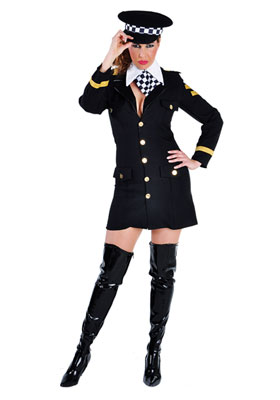 verhuur - carnaval - Uniform - Agente