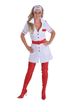 verhuur - carnaval - Uniform - Verpleegster Sexy