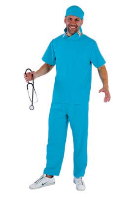 verhuur - carnaval - Uniform - Chirurg heer