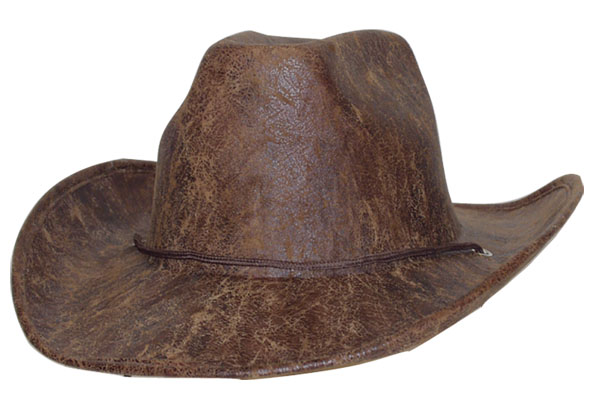 verkoop - attributen - Hoeden-diadeem - Cowboyhoed bruin