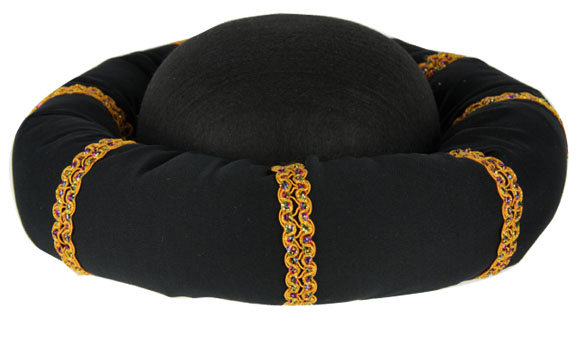 verkoop - attributen - Hoeden-diadeem - Sultans hoed zwart