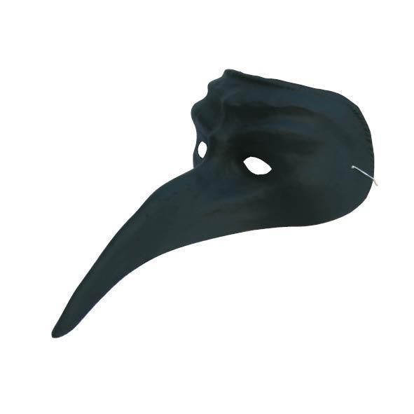 verkoop - attributen - Themafeest - Venetiaans masker pestdokter zwart