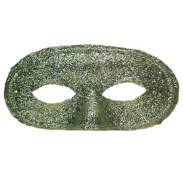 verkoop - attributen - Maskers - Oogmasker glitter zilver