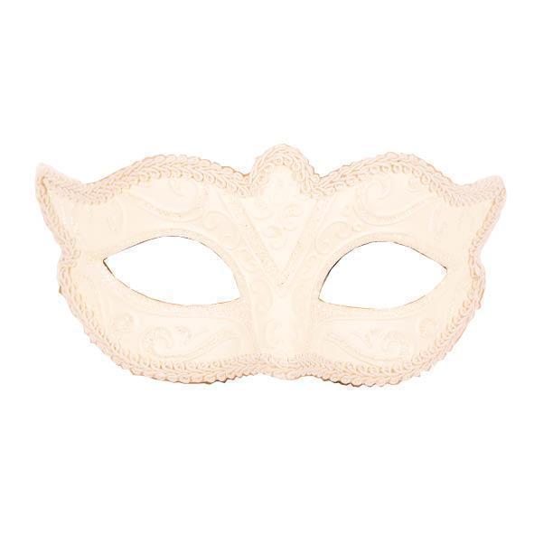 verkoop - attributen - Themafeest - Venetiaans masker wit
