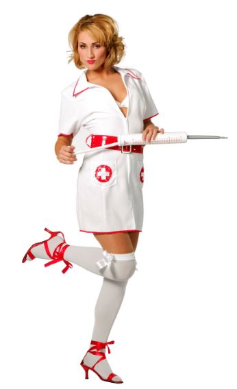 verhuur - carnaval - Uniform - verpleegster rood kruis