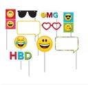 Photo booth set Emojins