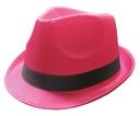 Funky hoed roze