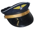 Pilotenkepie blauw