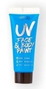 Body and face UV paint tube blauw