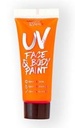 Body and face UV paint tube oranje