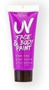 Body and face UV paint tube paars