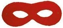 Oogmasker rood