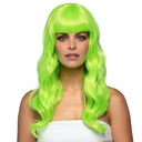 Pruik Pony Neon groen