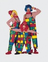 Clown Mondriaan